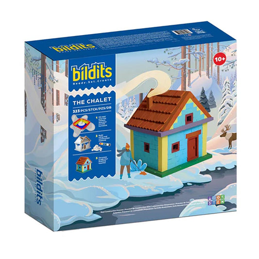Bildits The Chalet DIY Construction Kit - 323 Pieces