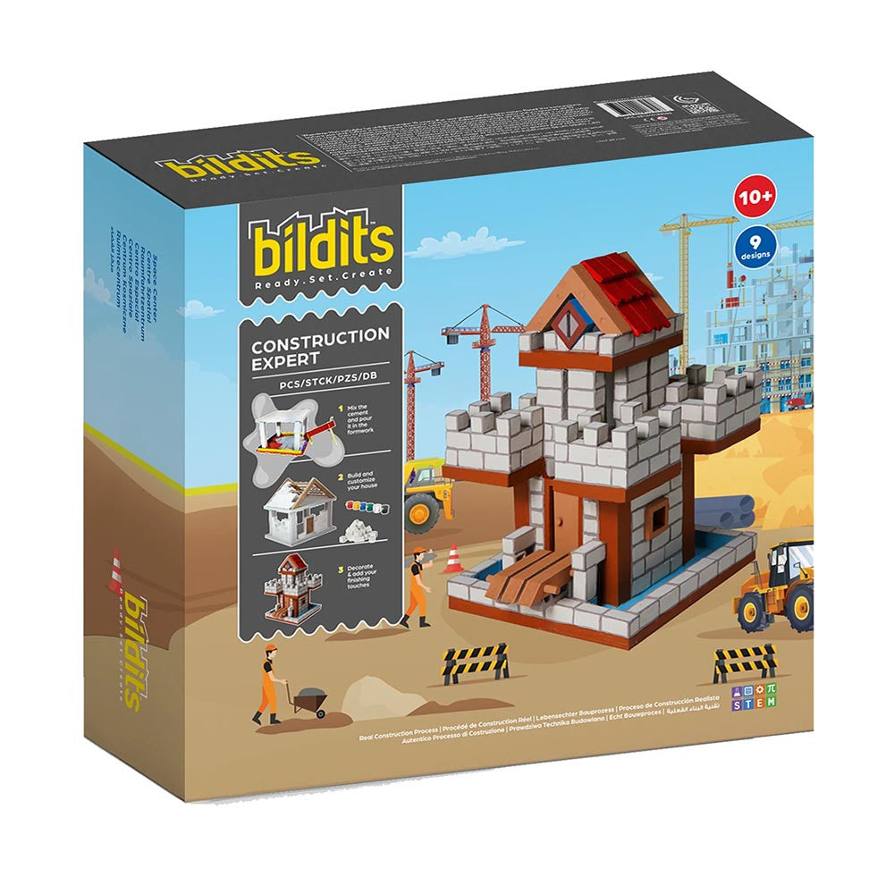 Bildits Construction Expert DIY Construction Kit - 496 Pieces
