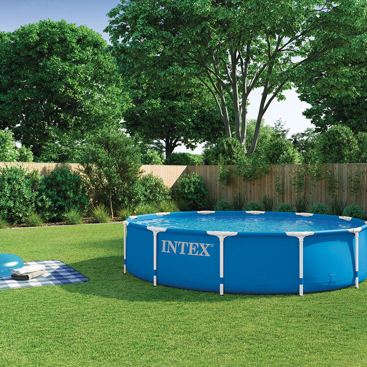 Intex Metal Frame Swimming Pool 3.66 x 0.76 m
