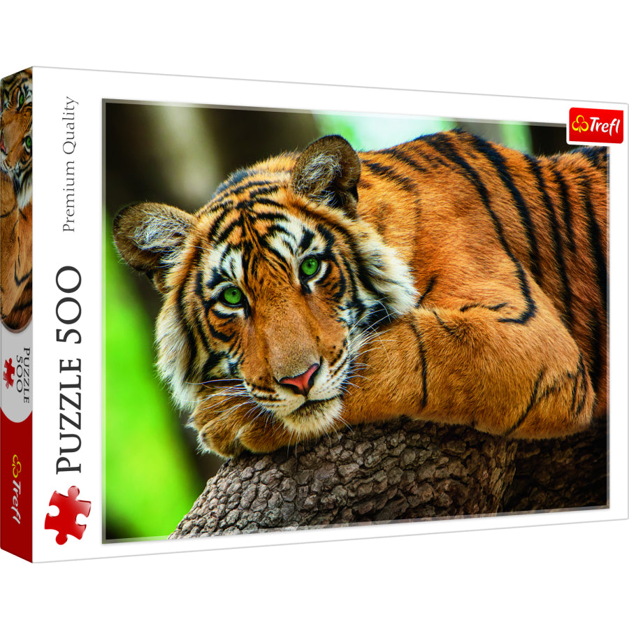 Trefl Tiger Portrait Puzzle 37397 – 500 Pieces