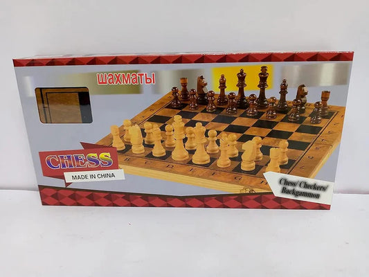 3 in 1 chess checkers