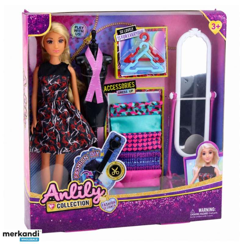Anlily Fashion Designer Set – Fashion Mirror & Mannequin