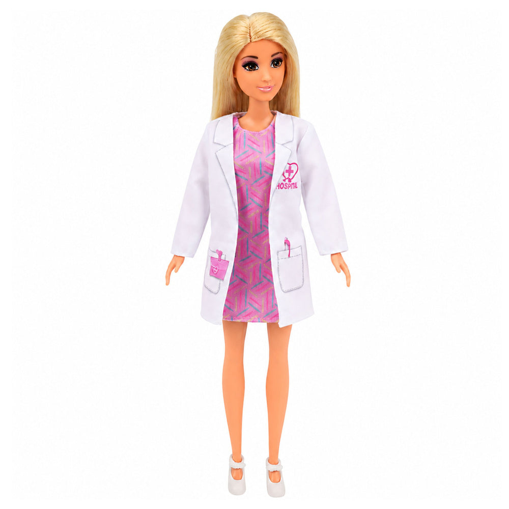 Anlily Doctor & Patient Doll Set 636120 – Hospital Bed & Medical Accessories