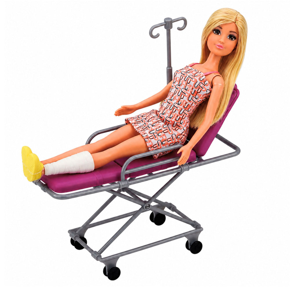 Anlily Doctor & Patient Doll Set 636120 – Hospital Bed & Medical Accessories