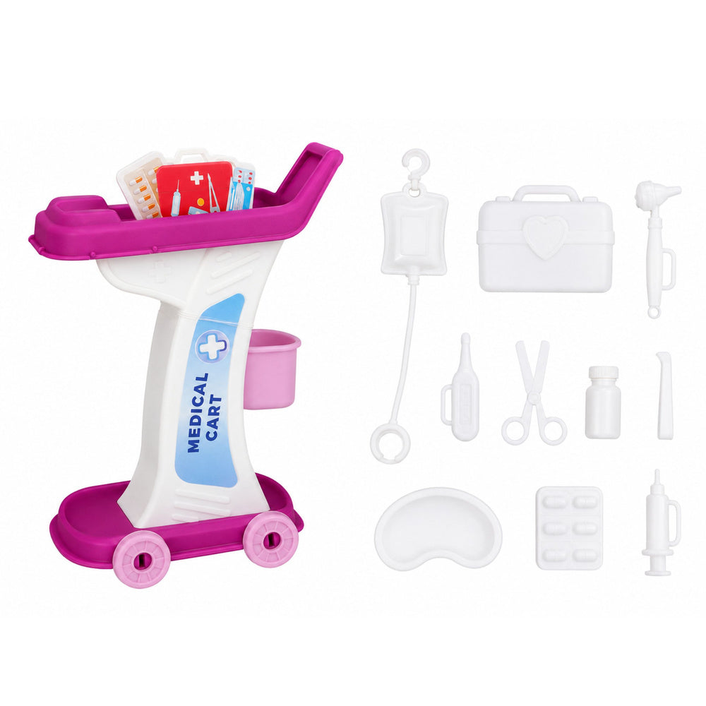Anlily Doctor & Patient Doll Set 636120 – Hospital Bed & Medical Accessories