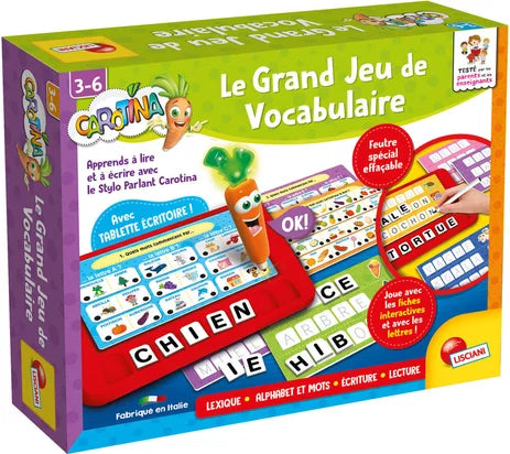 CAROTINA - TALKING PEN THE GREAT VOCABULARY GAME