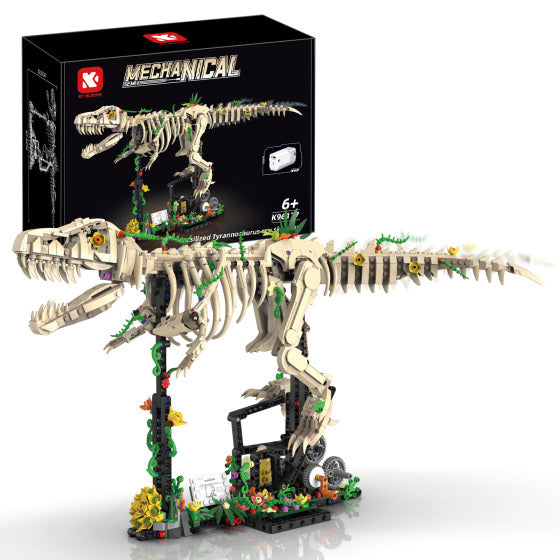 Mechanical Bionic cyborg Tyrannosaurus rex DINOSAUR