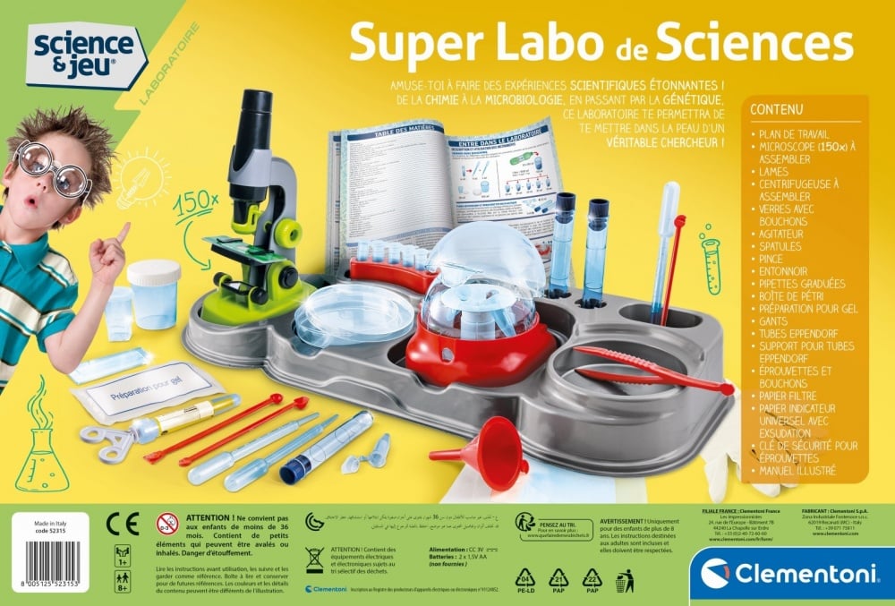 Super Labo de Sciences Clementoni