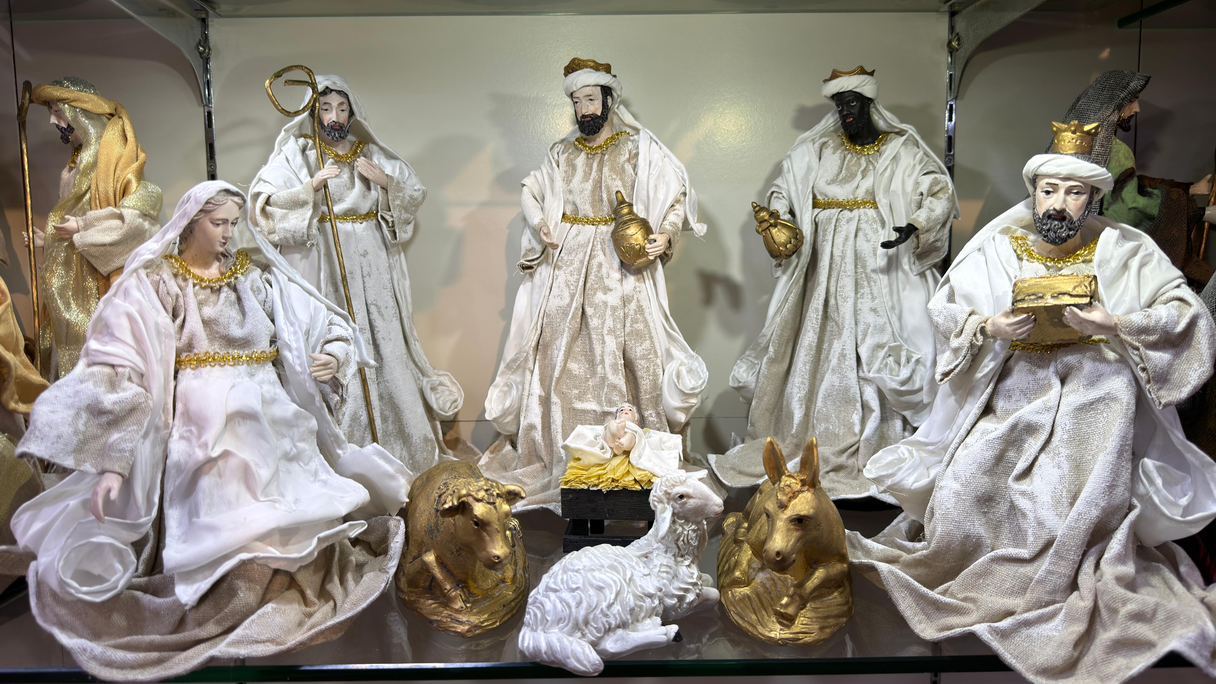 Fabric Nativity Set 12-Inch – 9 Pieces