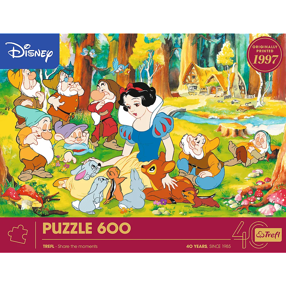 Trefl 40th Anniversary Puzzle Snow White 600 pieces