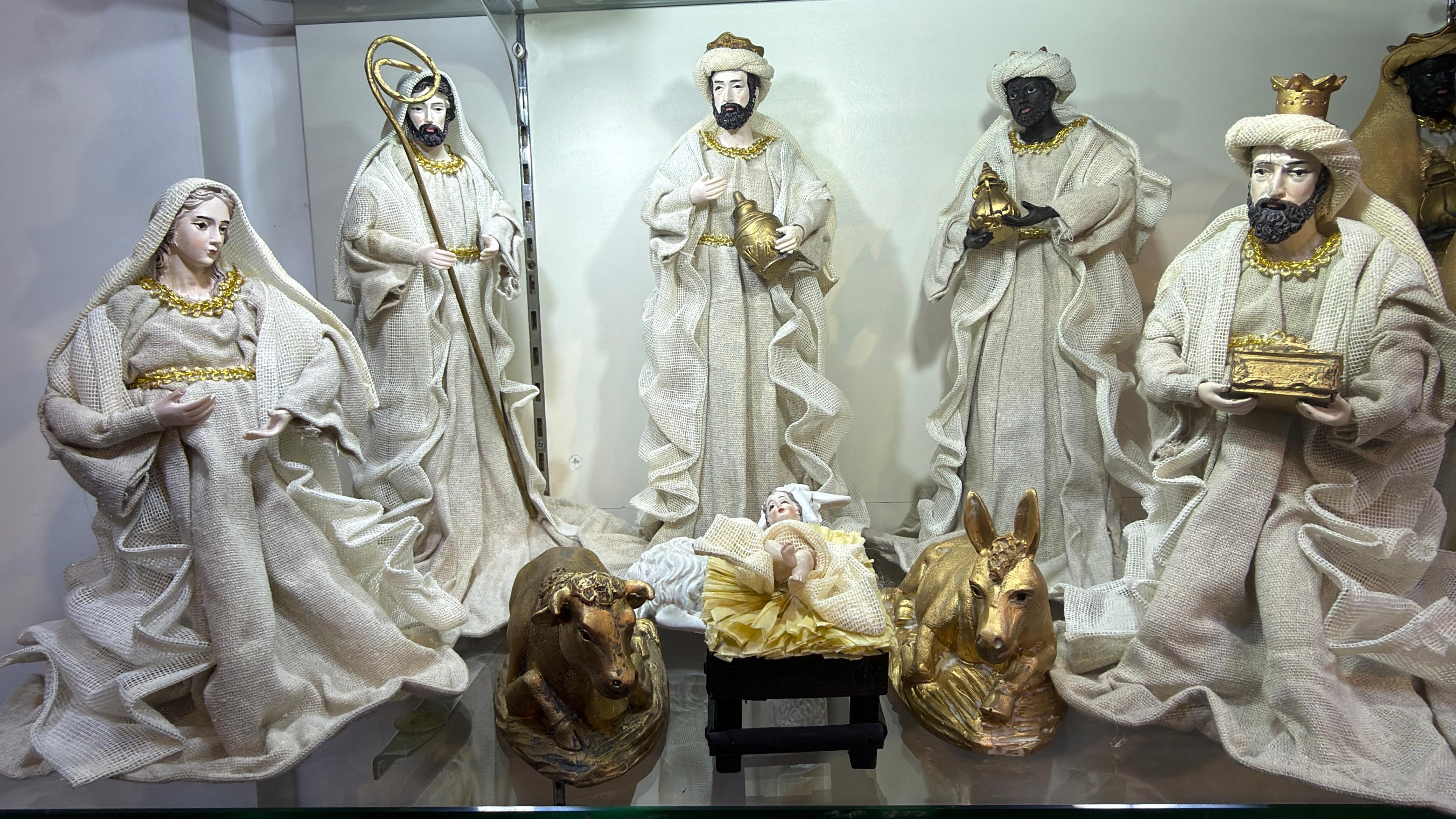 Fabric Nativity Set 12-Inch – 9 Pieces