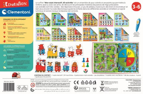 Clementoni Mon Stylo interactif 60 activites