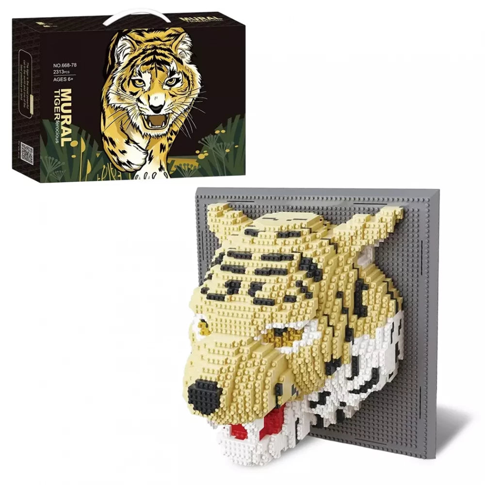 Tiger Mural Lego 2313 Pieces