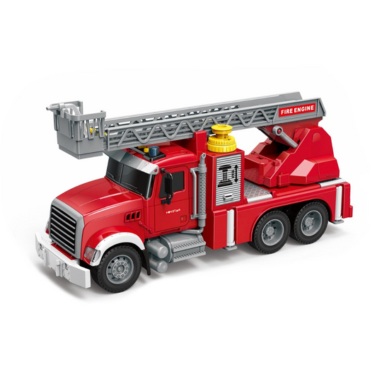 Fire Truck With Sound, Light, Pump, Spray (36cm Long)