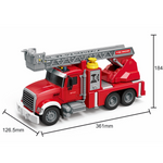 Fire Truck With Sound, Light, Pump, Spray (36cm Long)