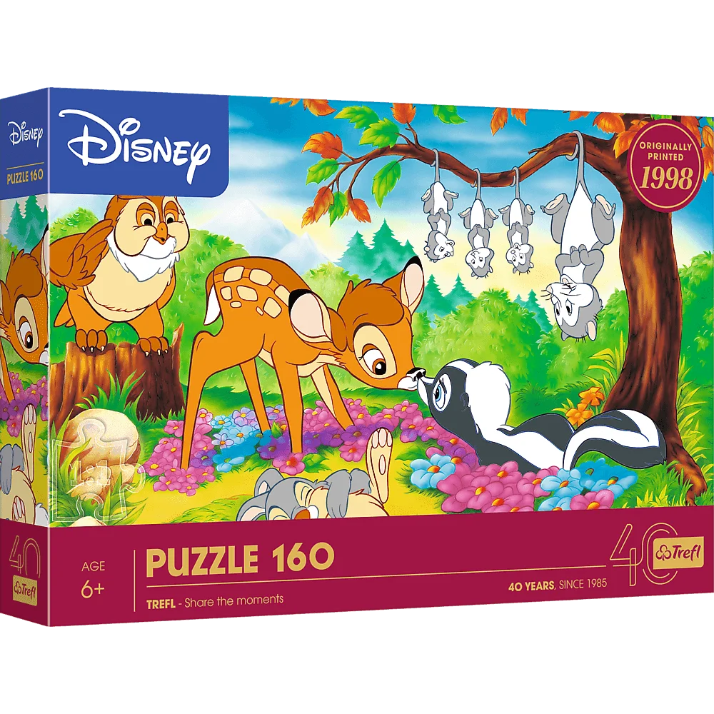 Trefl Bambi & Forest Friends Puzzle 40054 – 160 Pieces