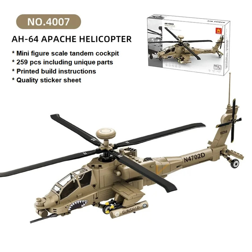 Lego Helicopter Assembly 259 Pieces