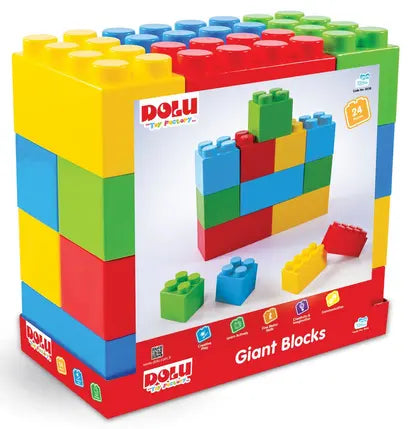 Dolu Giant Blocks 5038 – 24 Pieces