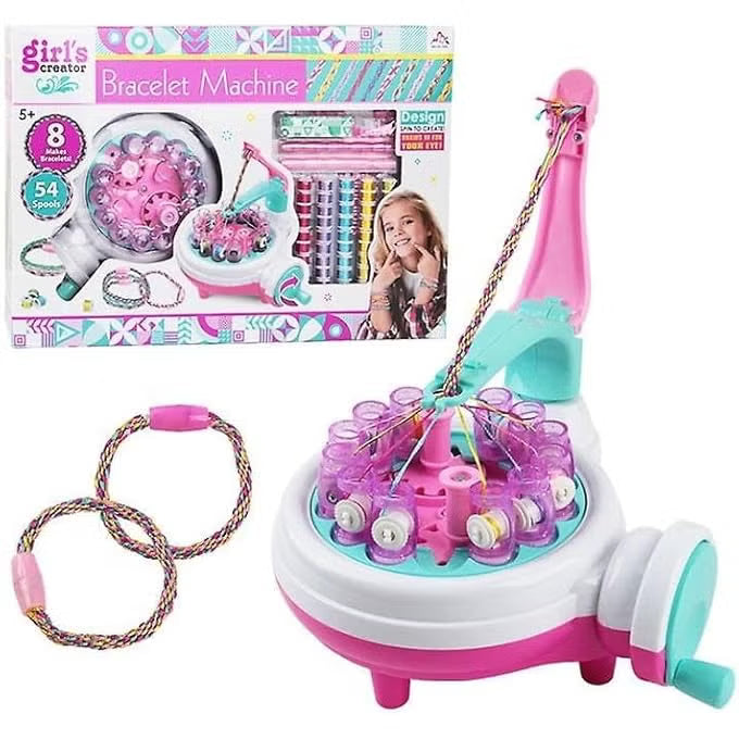 Bracelet Making Machine – 54 Spools & Accessories