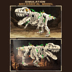 Mechanical Bionic cyborg Tyrannosaurus rex DINOSAUR