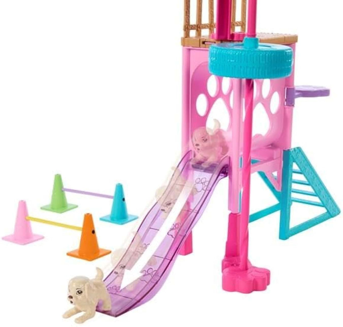 Barbie & Stacie to the Rescue Puppy Playground HRM10 – Doll & 3 Puppies