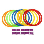 Twister Hopscotch Active Indoor Play with Rings Game