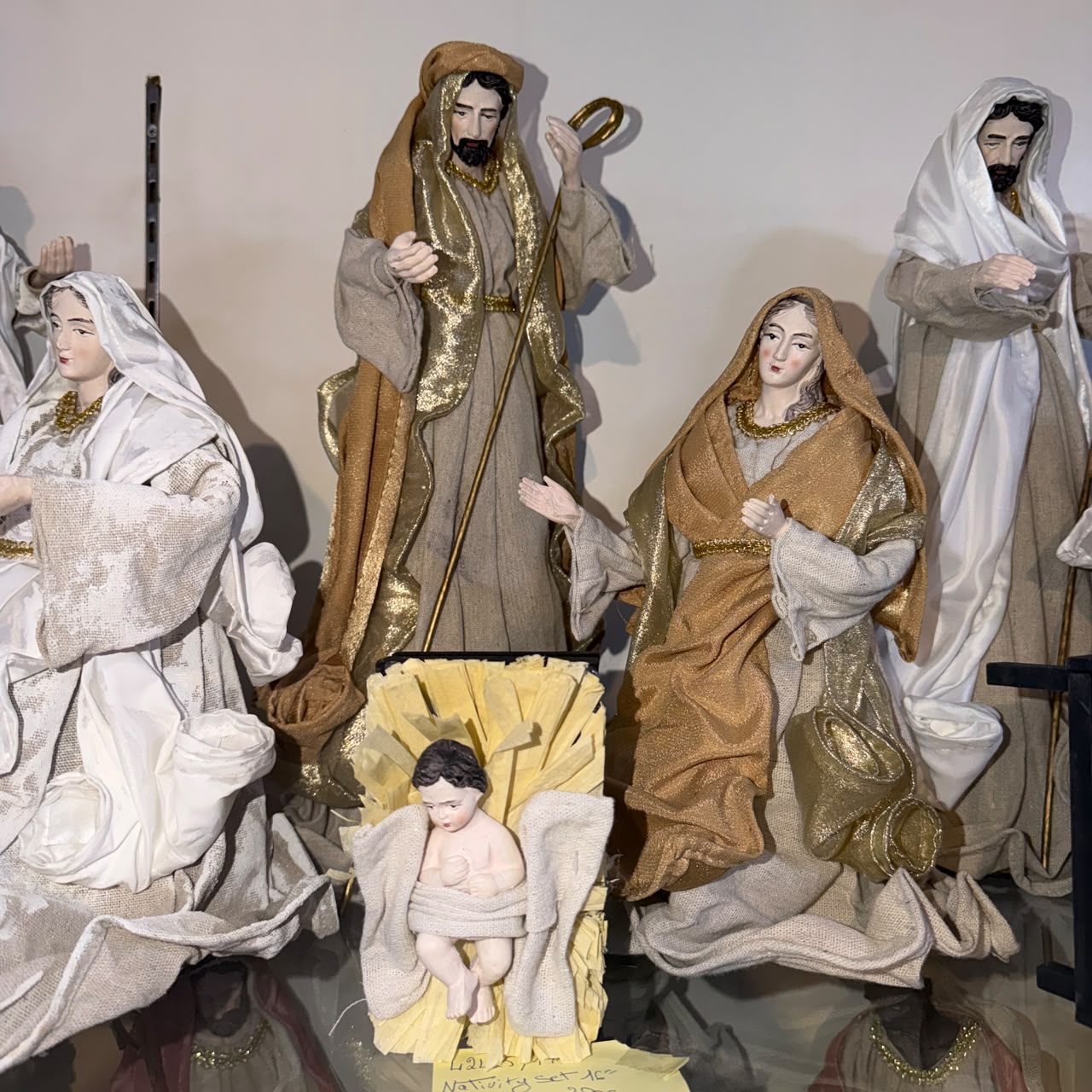 Fabric Nativity Set 16-Inch – 3 Pieces