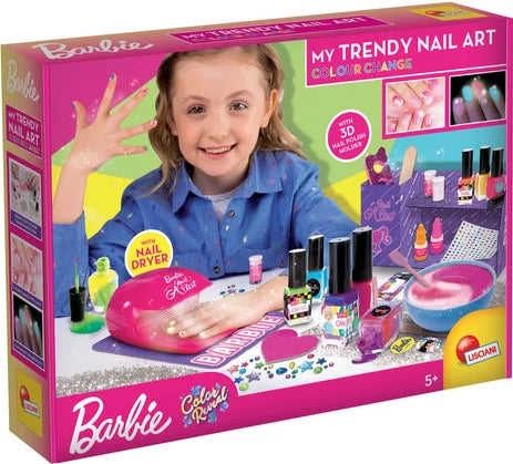 BARBIE BARBIE COLOR REVEAL NAIL MACHINE