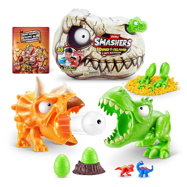 ZURU Smashers Dino Island T-Rex Battles Mini 74114