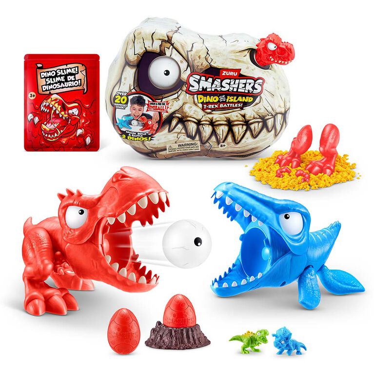 ZURU Smashers Dino Island T-Rex Battles Mini 74114