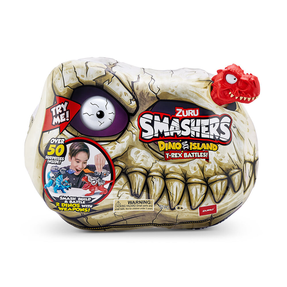 Zuru Smashers Dino Island T-Rex Battles