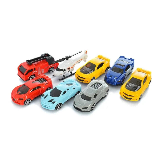 Multi-Level Car Garage & Racing Track