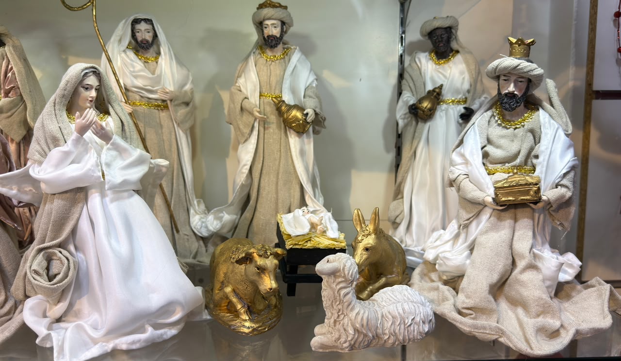 Fabric Nativity Set 12-Inch – 9 Pieces