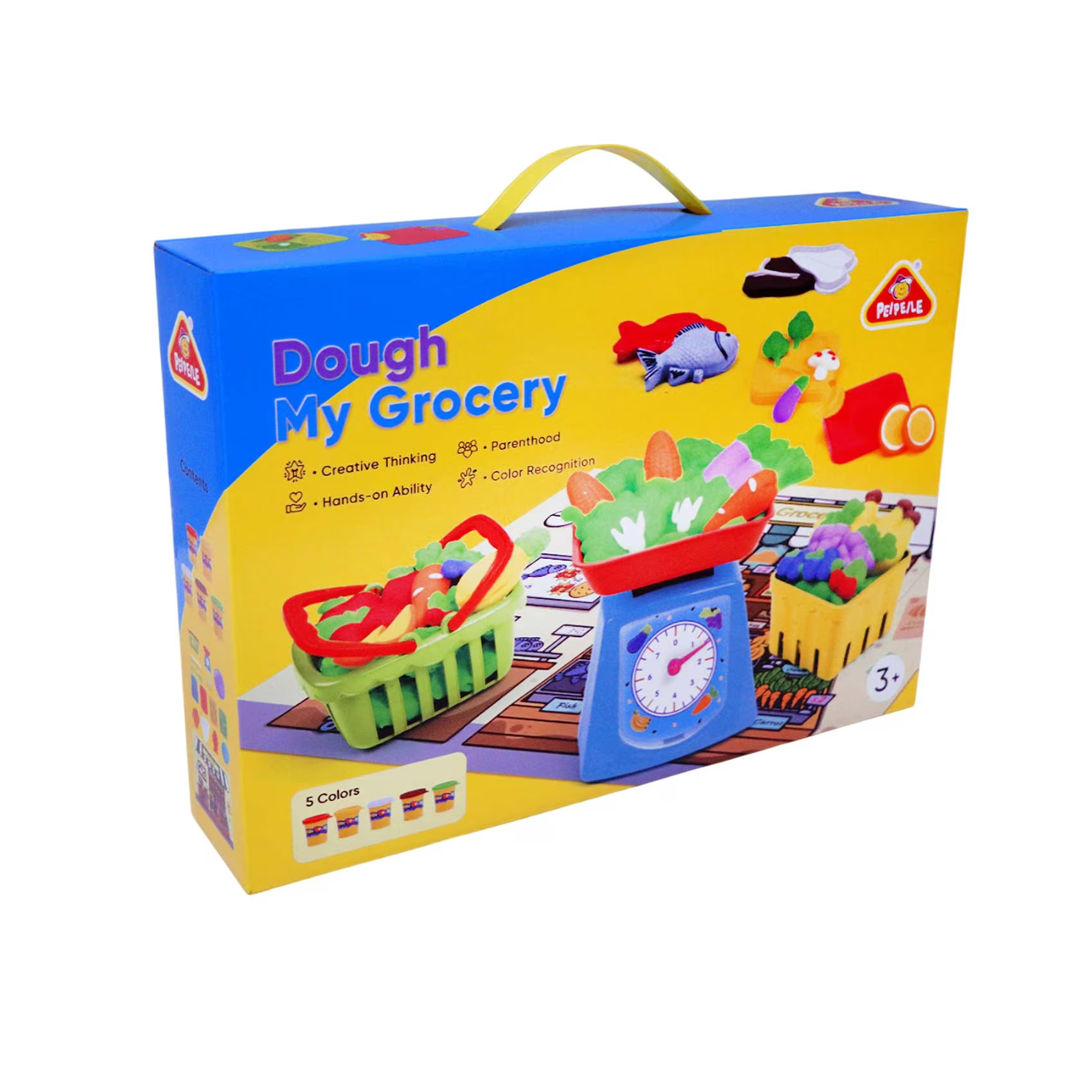Dough My Grocery Modeling Clay Set – Pretend Food Play