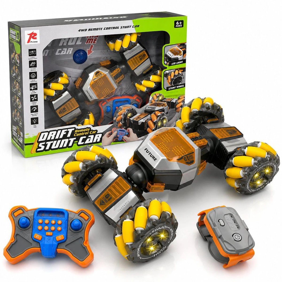 Gesture-Controlled Stunt Car