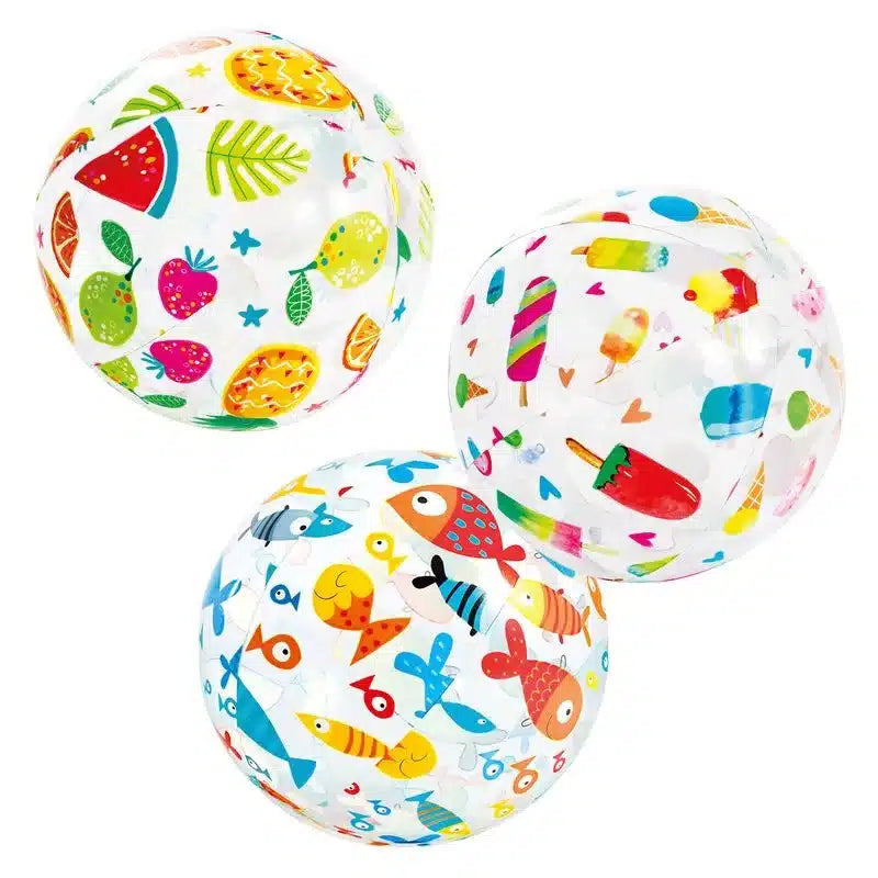 Intex Lively Print Beach Ball 51cm