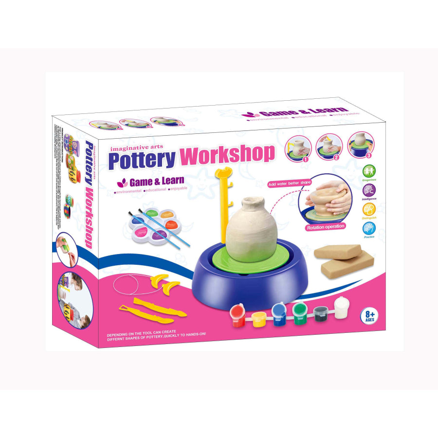 Pottery Wheel Art & Craft Painting Kit