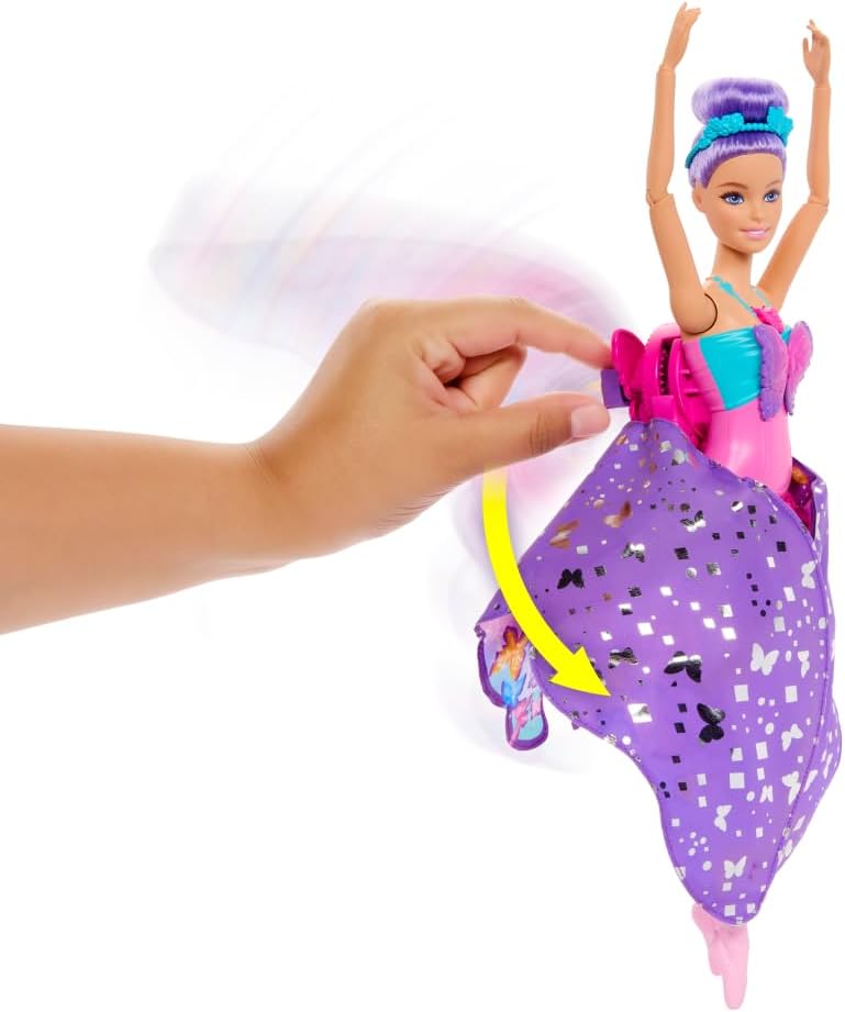 Barbie Dreamtopia Butterfly Dancer Doll HXJ10 – 2-in-1 Fairy Doll