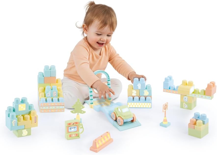Dolu Road & Blocks Set 5235 – 50 Pieces
