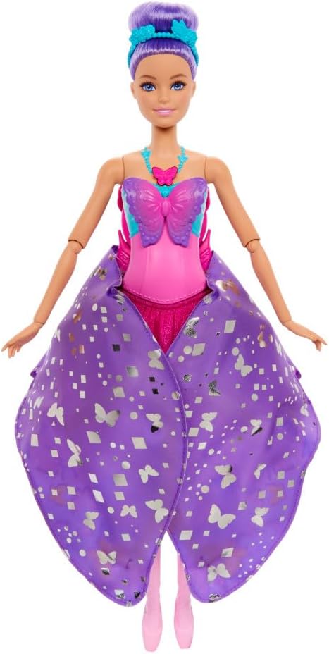 Barbie Dreamtopia Butterfly Dancer Doll HXJ10 – 2-in-1 Fairy Doll