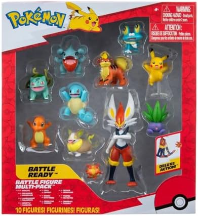 Pokémon Battle Ready 10-Figure Multi-Pack PKW2855