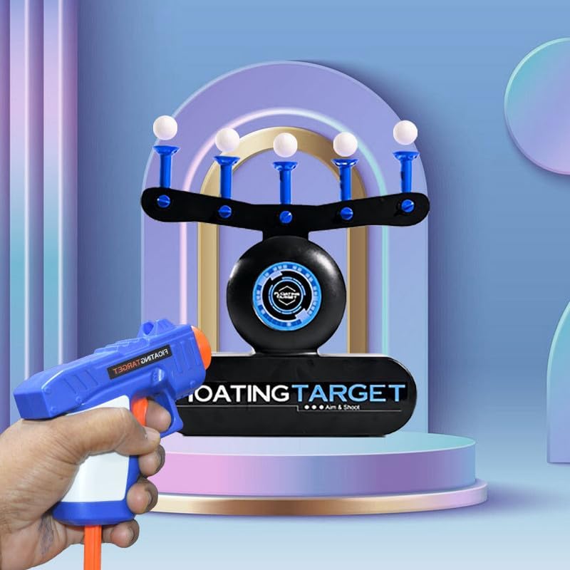 Hover Blast Floating Target Game | Foam Dart Blaster & Air-Powered Base