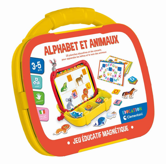Clementoni  alphabet & animaux magnétiques