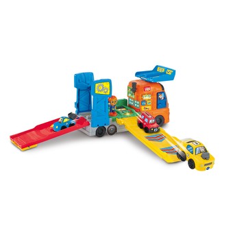 VTech Toot-Toot Drivers 3-in-1 Big Race Truck – Race Track & Repair Shop