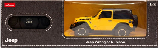 Rastar Jeep Wrangler JL Yellow 1:24 Rc Car