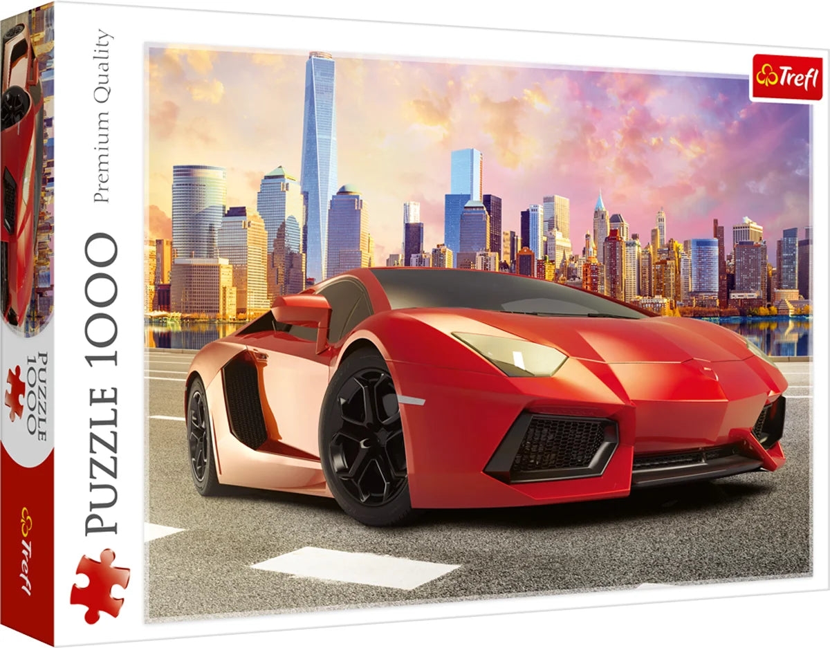 Trefl Luxury Sports Car Puzzle 1000 Pieces