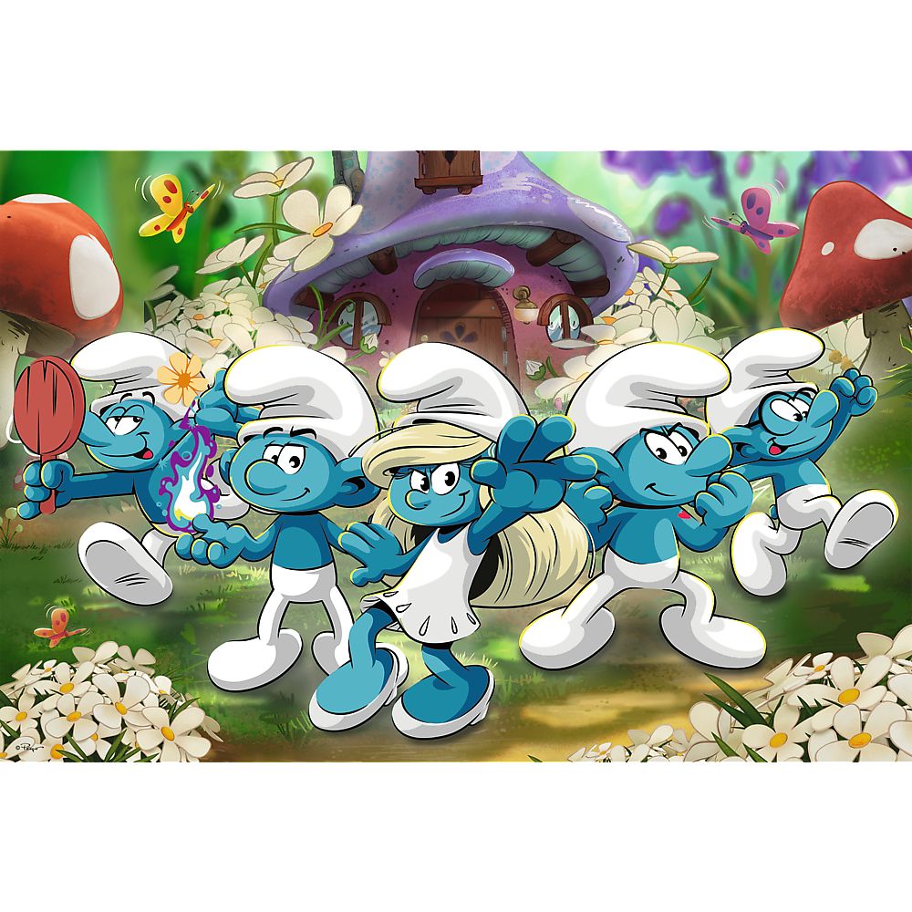 Trefl The Smurfs Puzzle 16487 – 100 Pieces