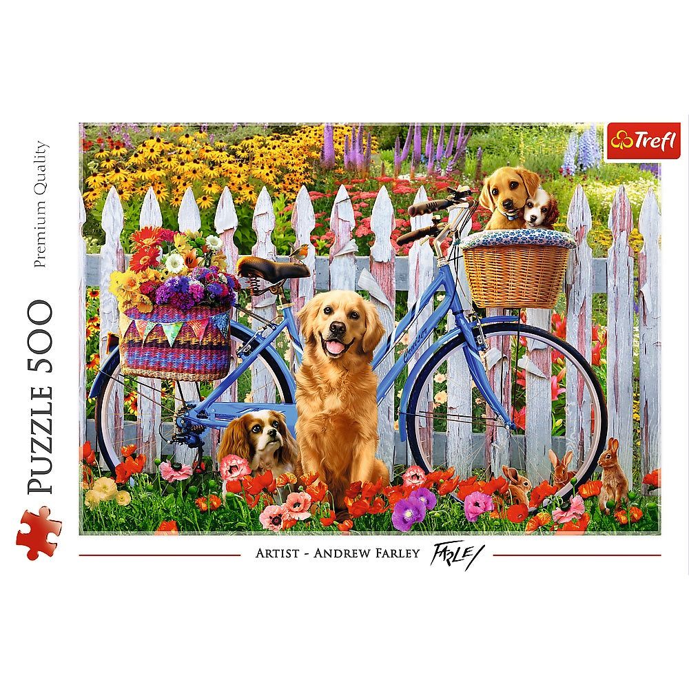 Trefl Dog Adventure puzzle 500 Piece