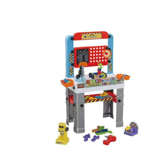 VTech My Busy Workbench – 119-Piece Interactive Tool Set