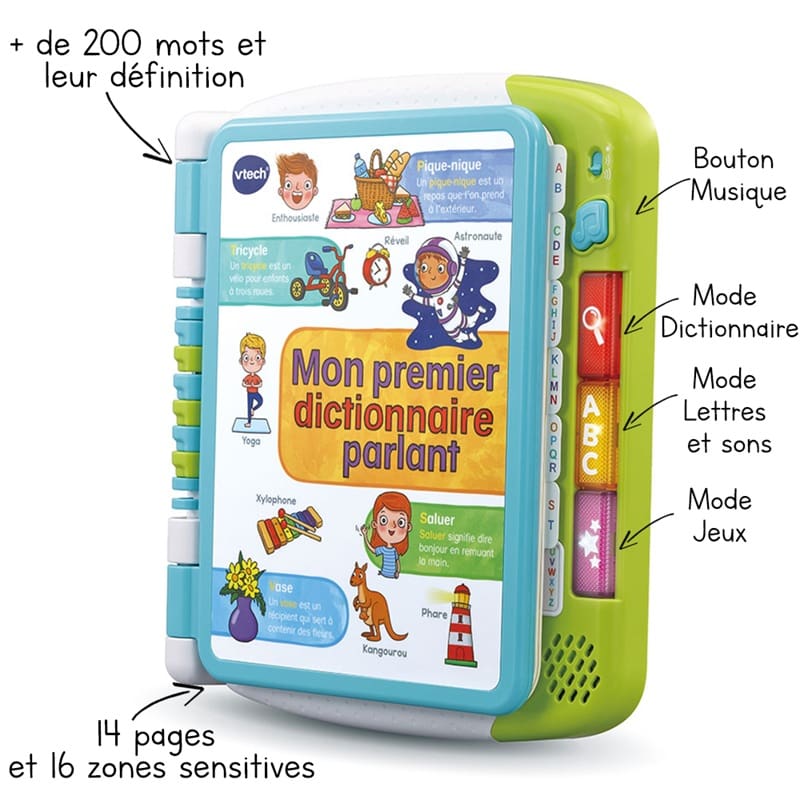VTech My First Talking Dictionary – Interactive Learning Book